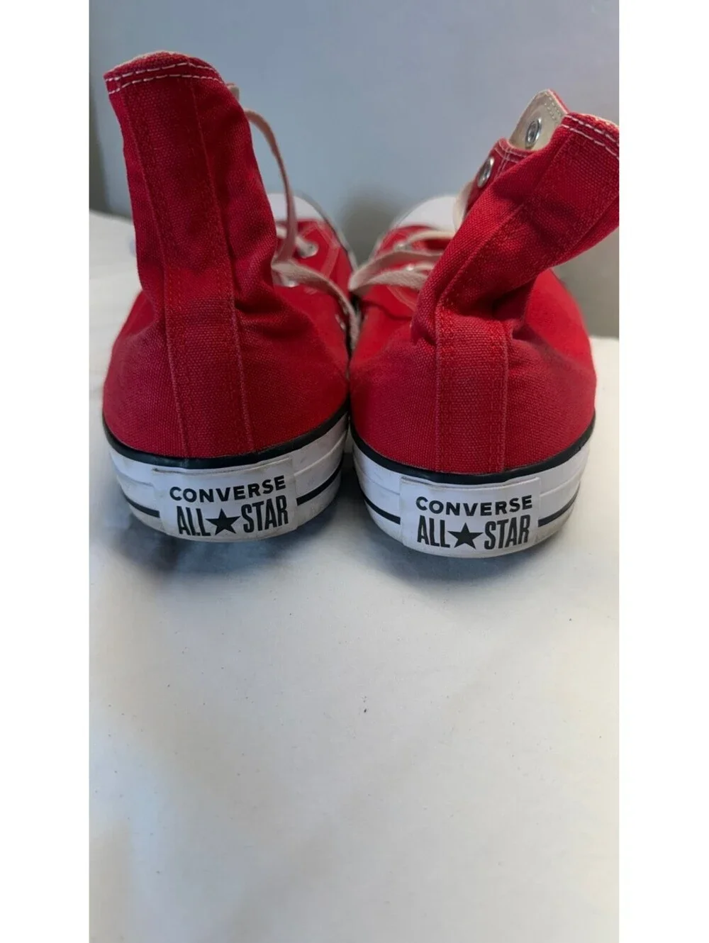 Converse Chuck Taylor All Star High Top Red Sneakers Men's Size 13 A-12
